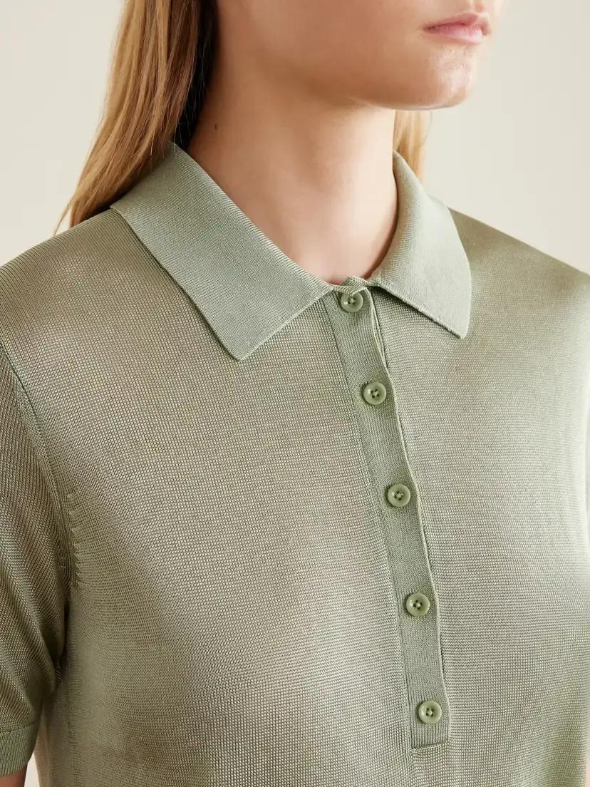Theory Piqué Polo T-shirt | Thumbnail 4