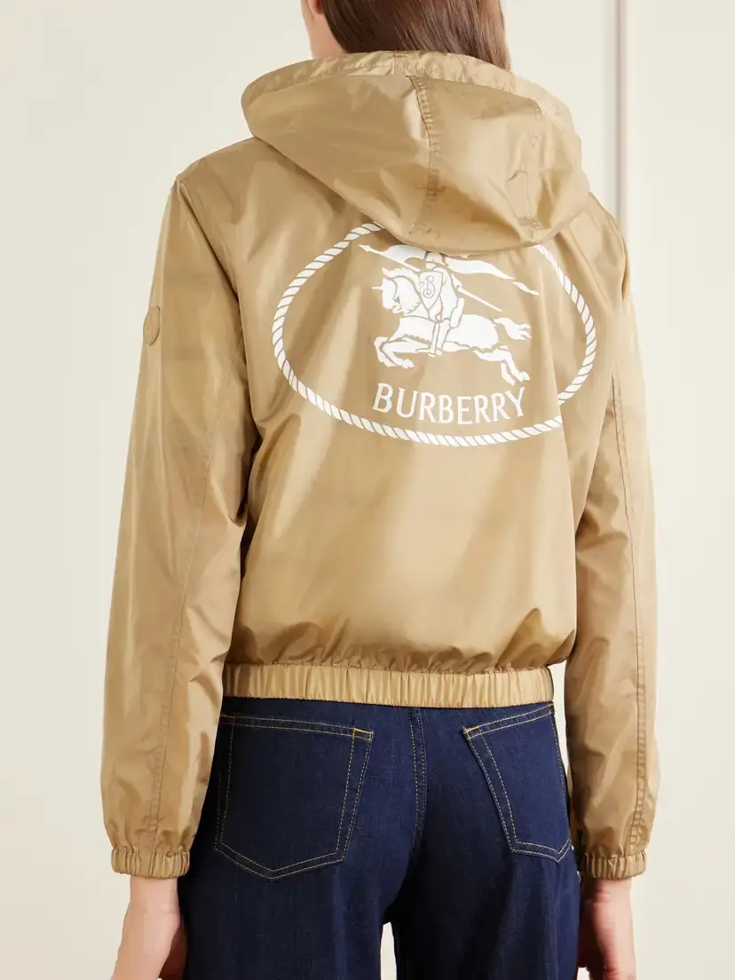 Burberry Nelson Hooded Printed Shell Jacket | Thumbnail 4