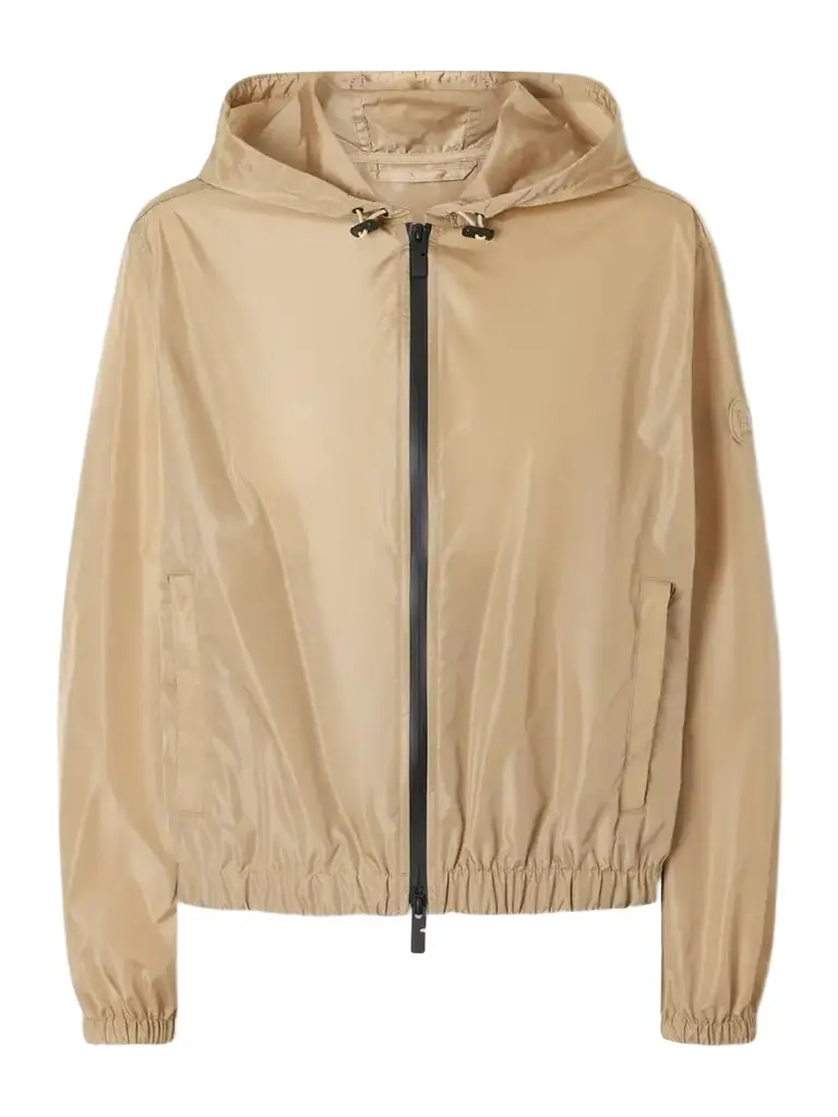 Burberry Nelson Hooded Printed Shell Jacket | Image 1 Burberry Nelson Hooded Printed Shell Jacket | Image 1