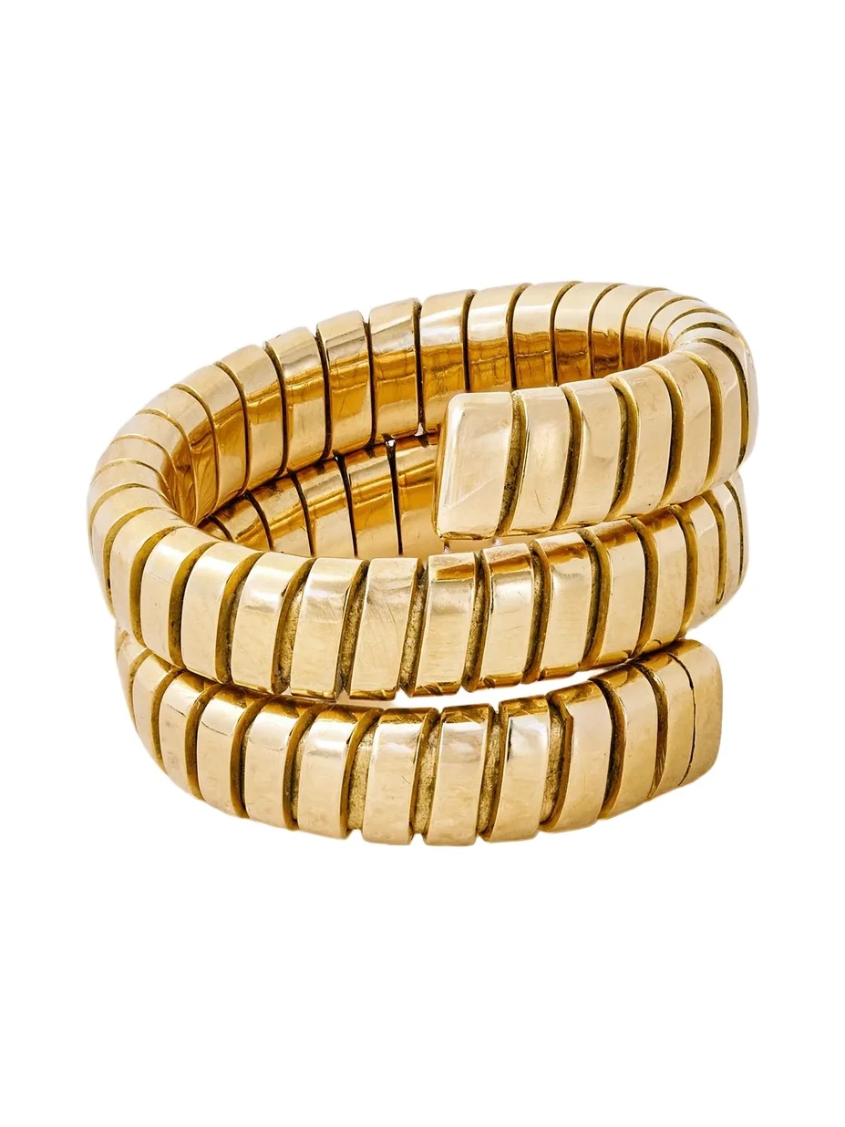 Stephanie Windsor + Bvlgari Vintage 1990-2000s Serpenti 18-karat Gold Ring