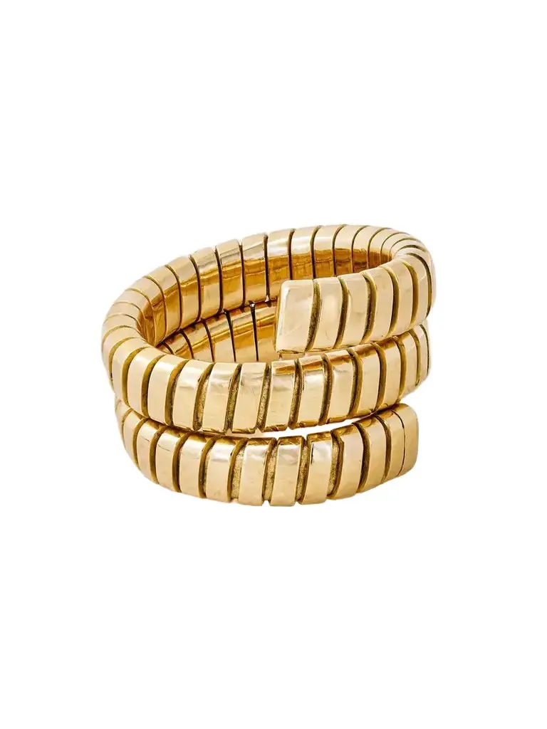 Stephanie Windsor + Bvlgari Vintage 1990-2000s Serpenti 18-karat Gold Ring