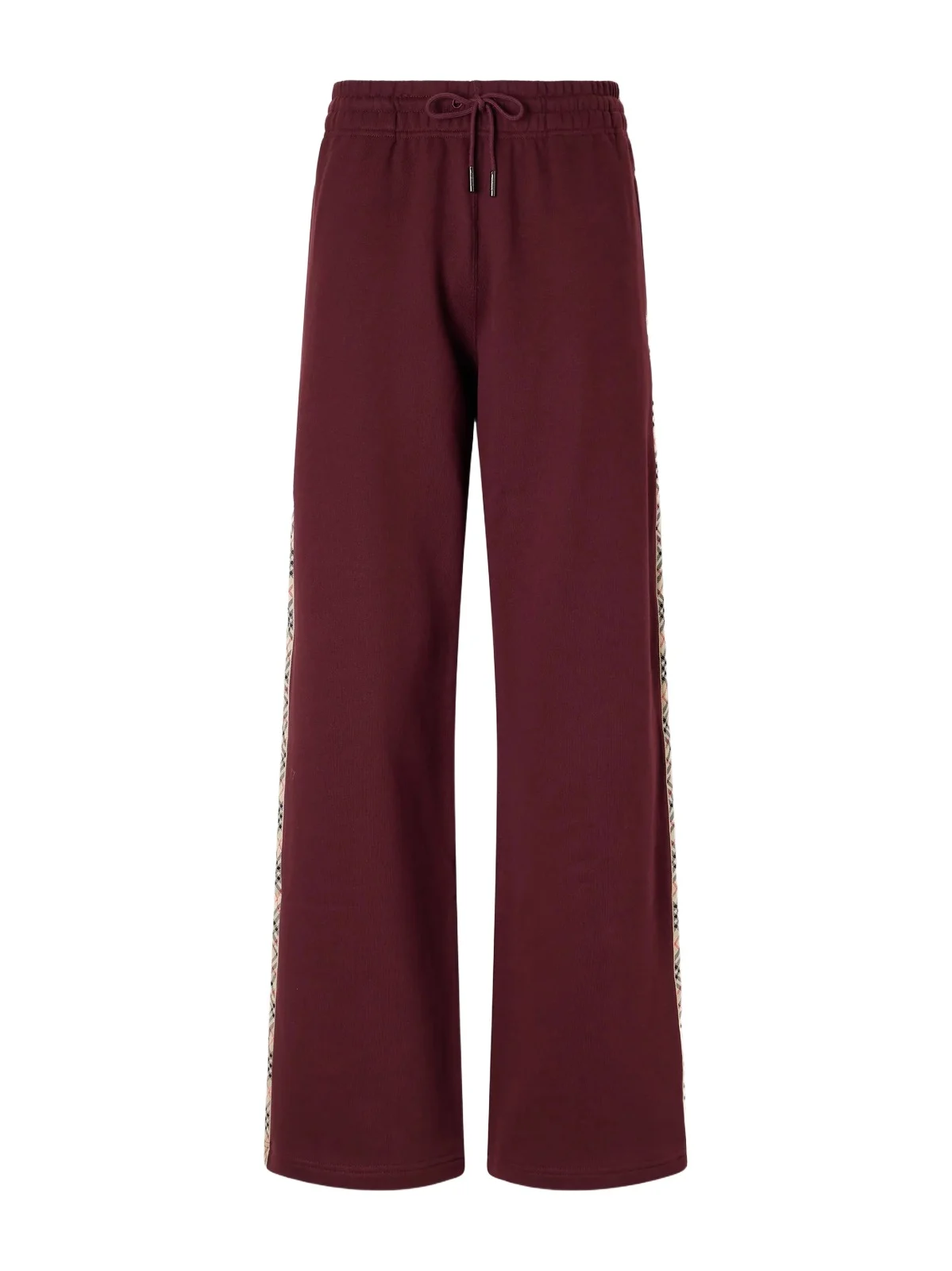 Jodie Checked Cotton-jersey Straight-leg Track Pants