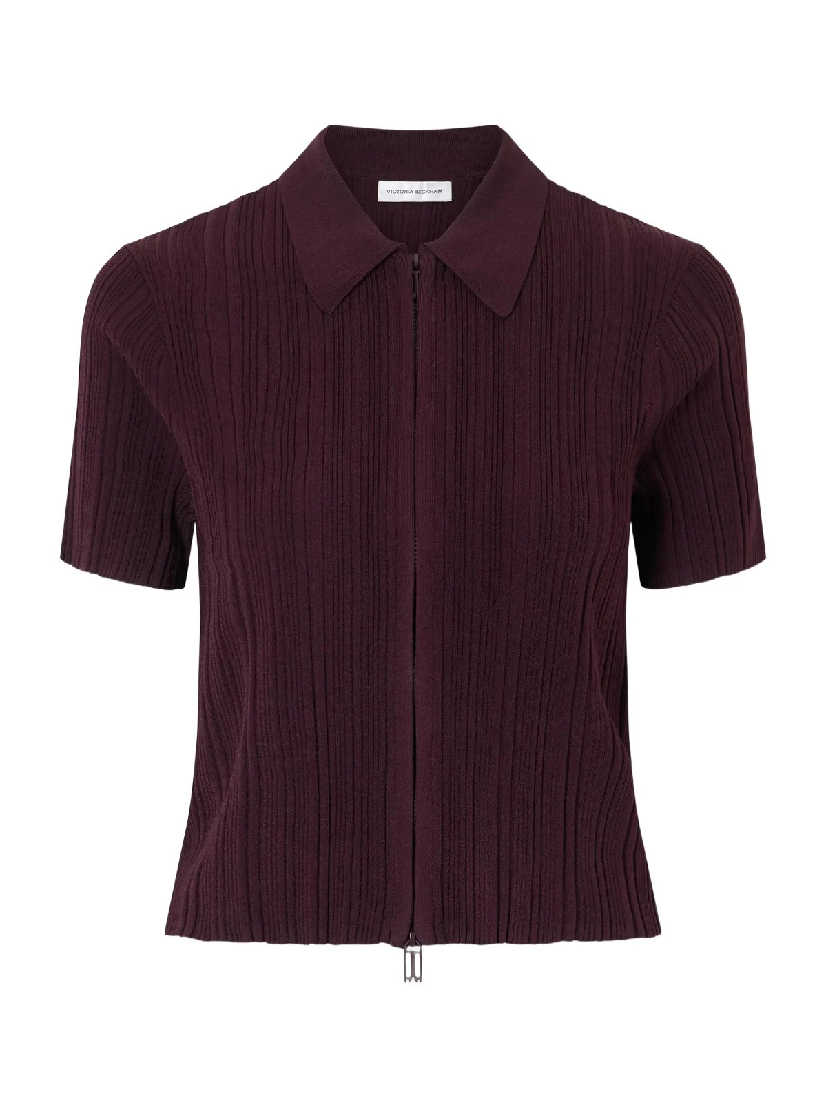 Ribbed Polo Top