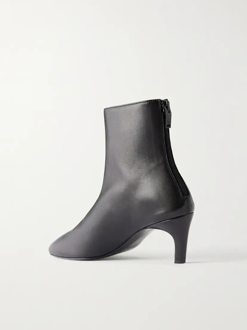 TOTEME 60 Leather Ankle Boots | Thumbnail 3 TOTEME 60 Leather Ankle Boots | Thumbnail 3