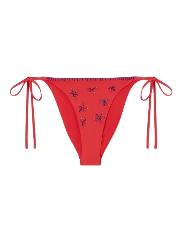Sisley Bead-embellished Bikini Briefs Sisley Bead-embellished Bikini Briefs