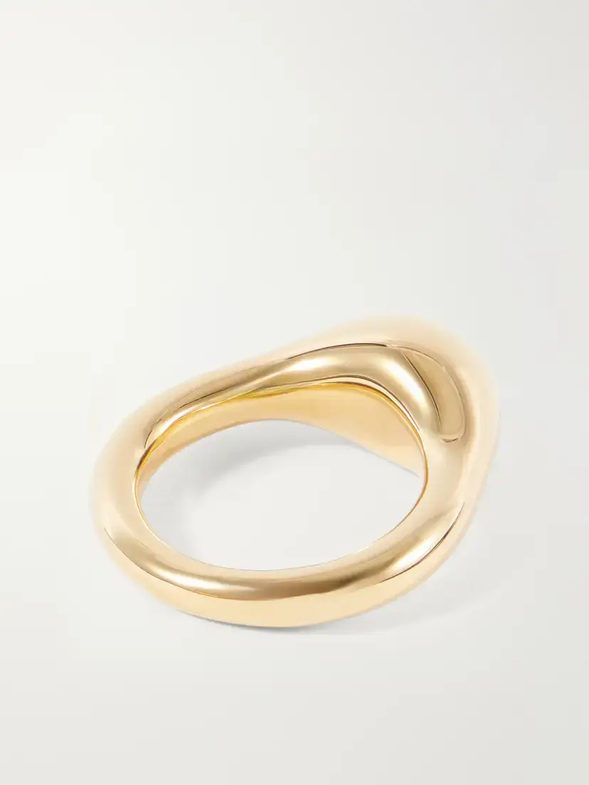 LIÉ STUDIO The Chloe Gold-plated Sterling Silver Ring | Thumbnail 3