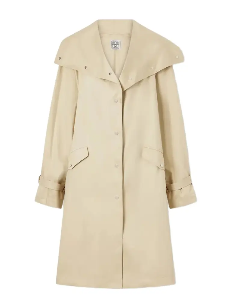 TOTEME Oversized Cotton Trench Coat | Image 1 TOTEME Oversized Cotton Trench Coat | Image 1