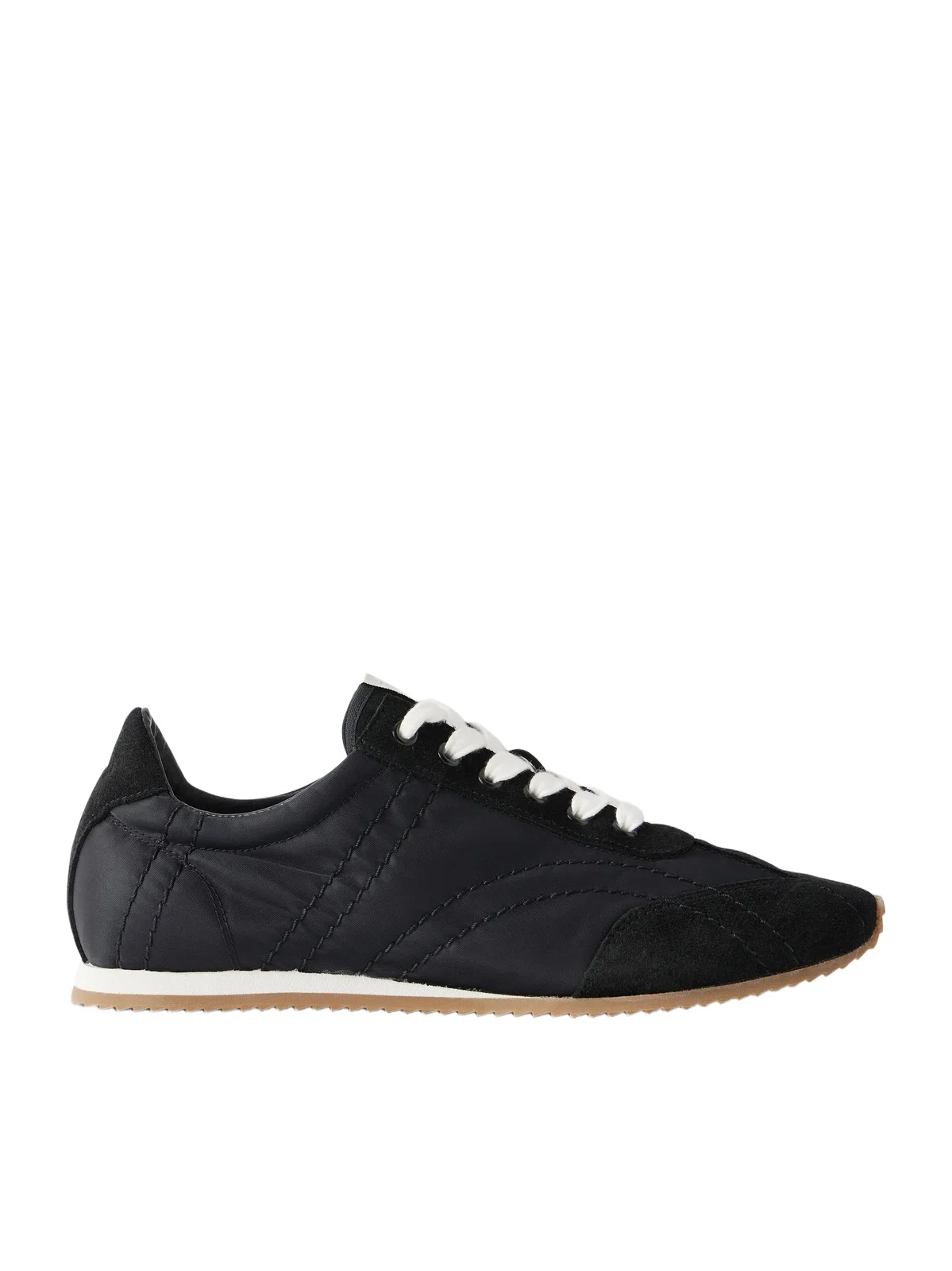 Flex Suede-trimmed Shell Sneakers Flex Suede-trimmed Shell Sneakers