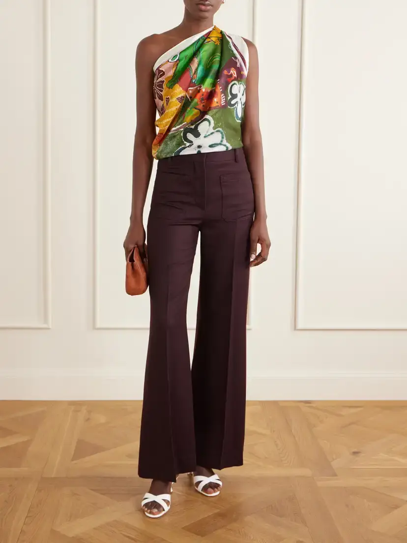 ALÉMAIS Mlak Floral-print Silk-twill Scarf | Thumbnail 2 ALÉMAIS Mlak Floral-print Silk-twill Scarf | Thumbnail 2