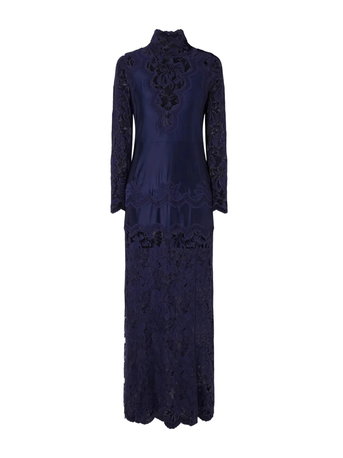 Lace-trimmed Jersey Maxi Dress Lace-trimmed Jersey Maxi Dress