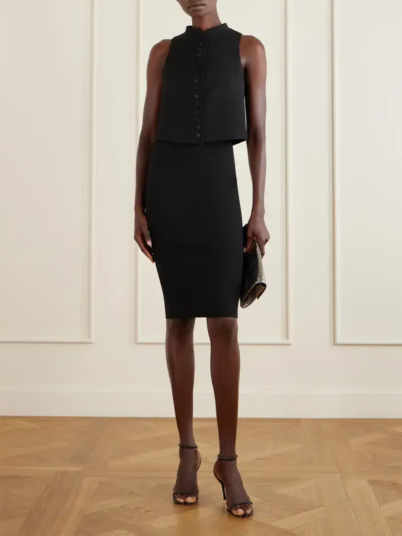 Tom Ford Wool-jacquard Gilet | Thumbnail 2 Tom Ford Wool-jacquard Gilet | Thumbnail 2