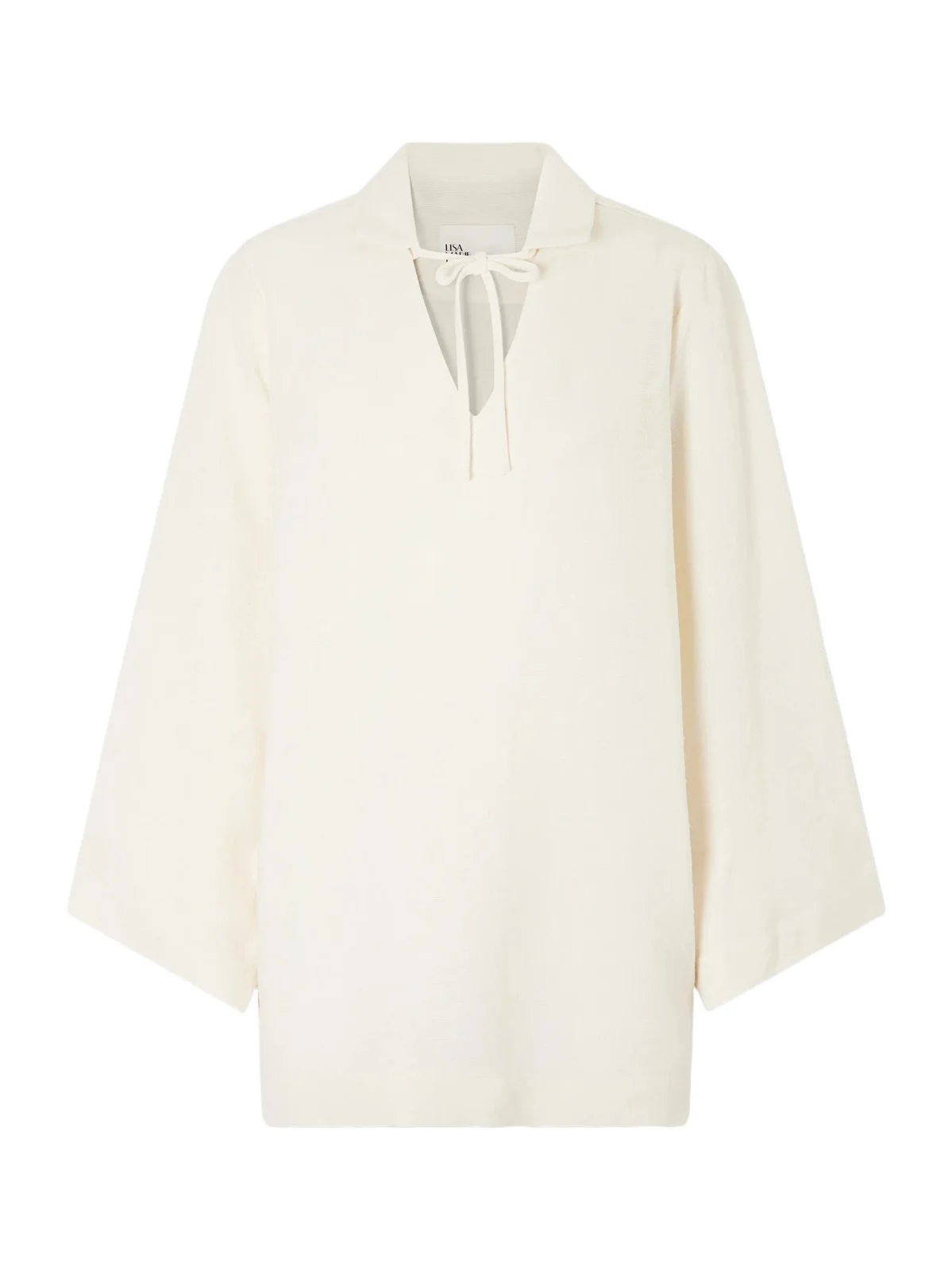 Tie-detailed Woven Tunic Tie-detailed Woven Tunic
