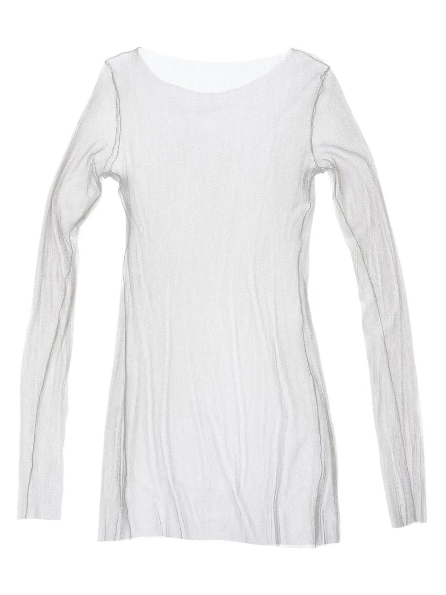 Cortana T Tulle Silk Top