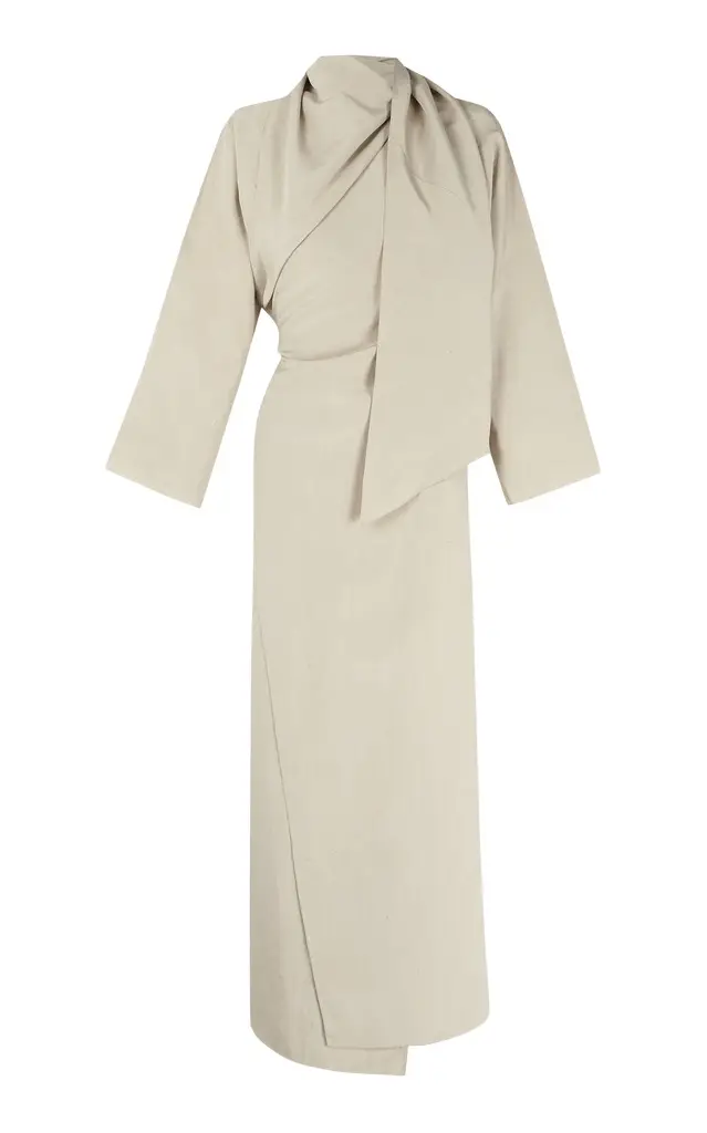 Cortana Sofua Linen-Silk Maxi Dress
