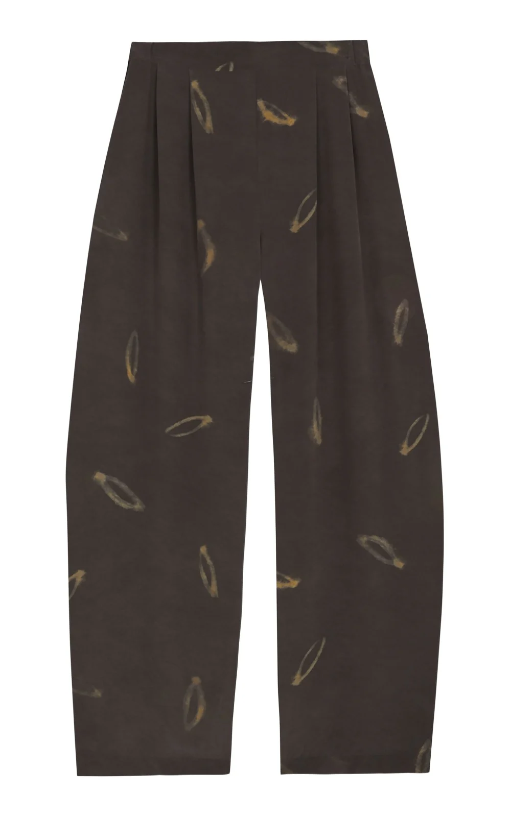 Cortana Thea Silk Straight Leg Pants