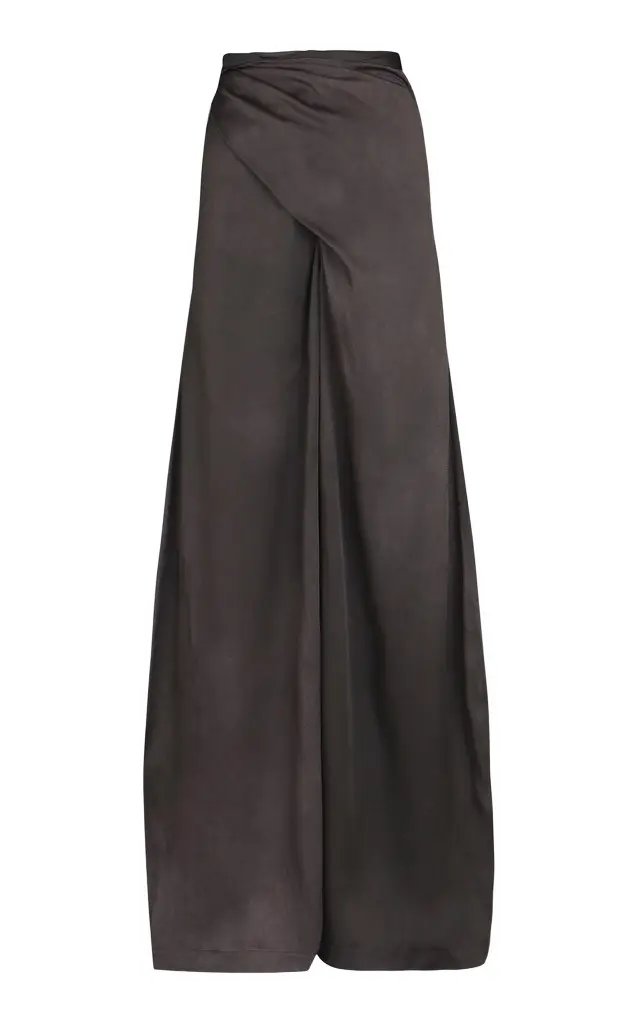 Cortana Ocaso Satin Wrap Pants