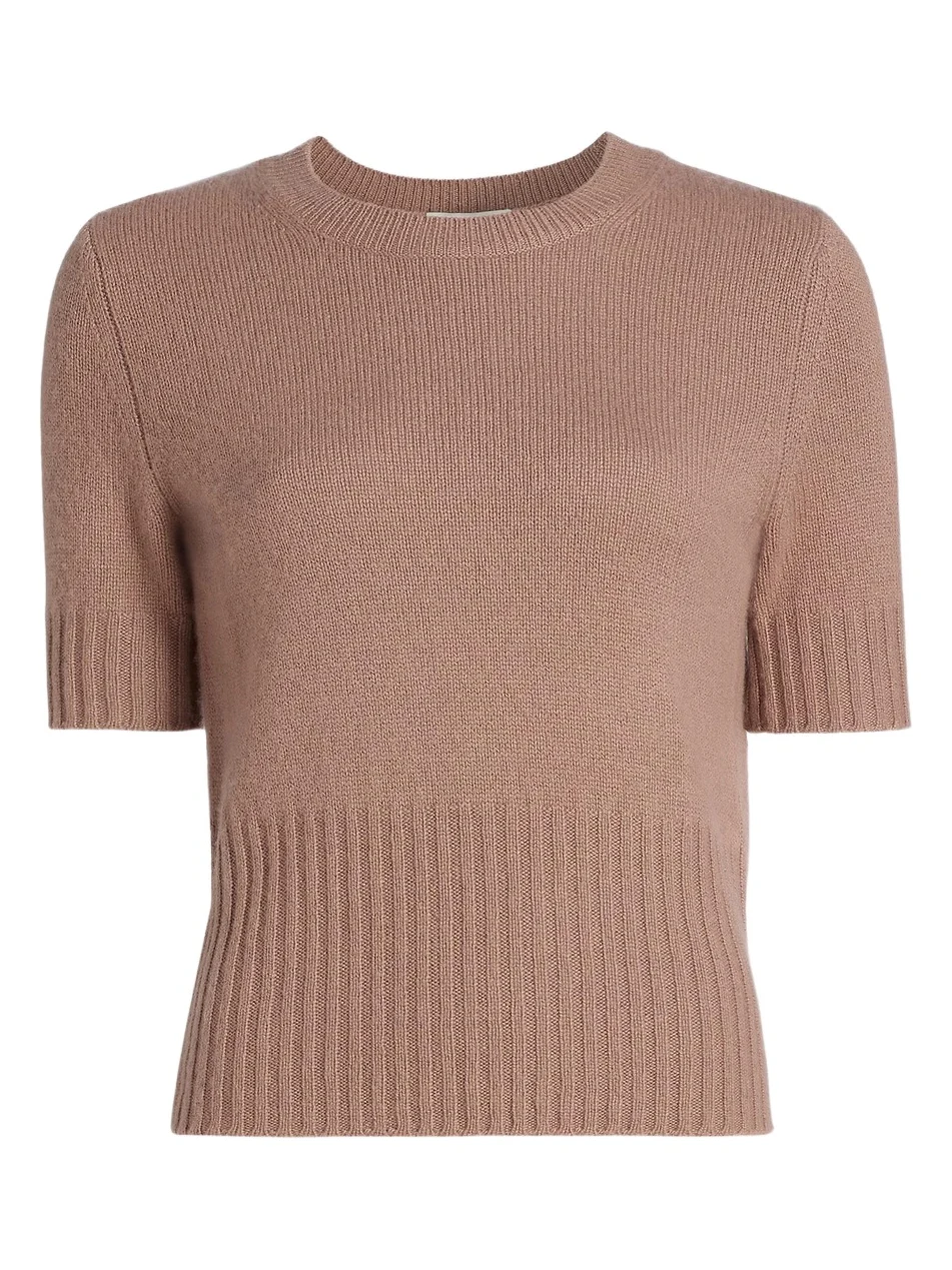 Women's Wool-Cashmere Short-Sleeve Sweater Women's Wool-Cashmere Short-Sleeve Sweater