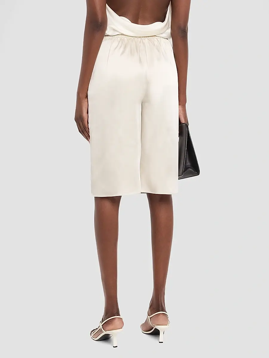 SEROYA Women's Brice Satin Shorts | Thumbnail 3 SEROYA Women's Brice Satin Shorts | Thumbnail 3
