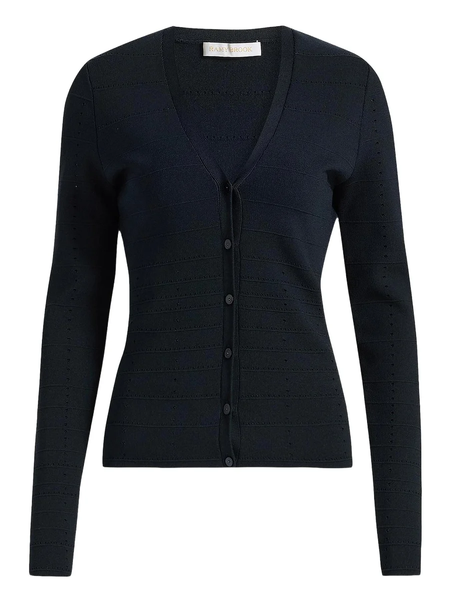 Women's Astra Pointelle-Knit Cardigan