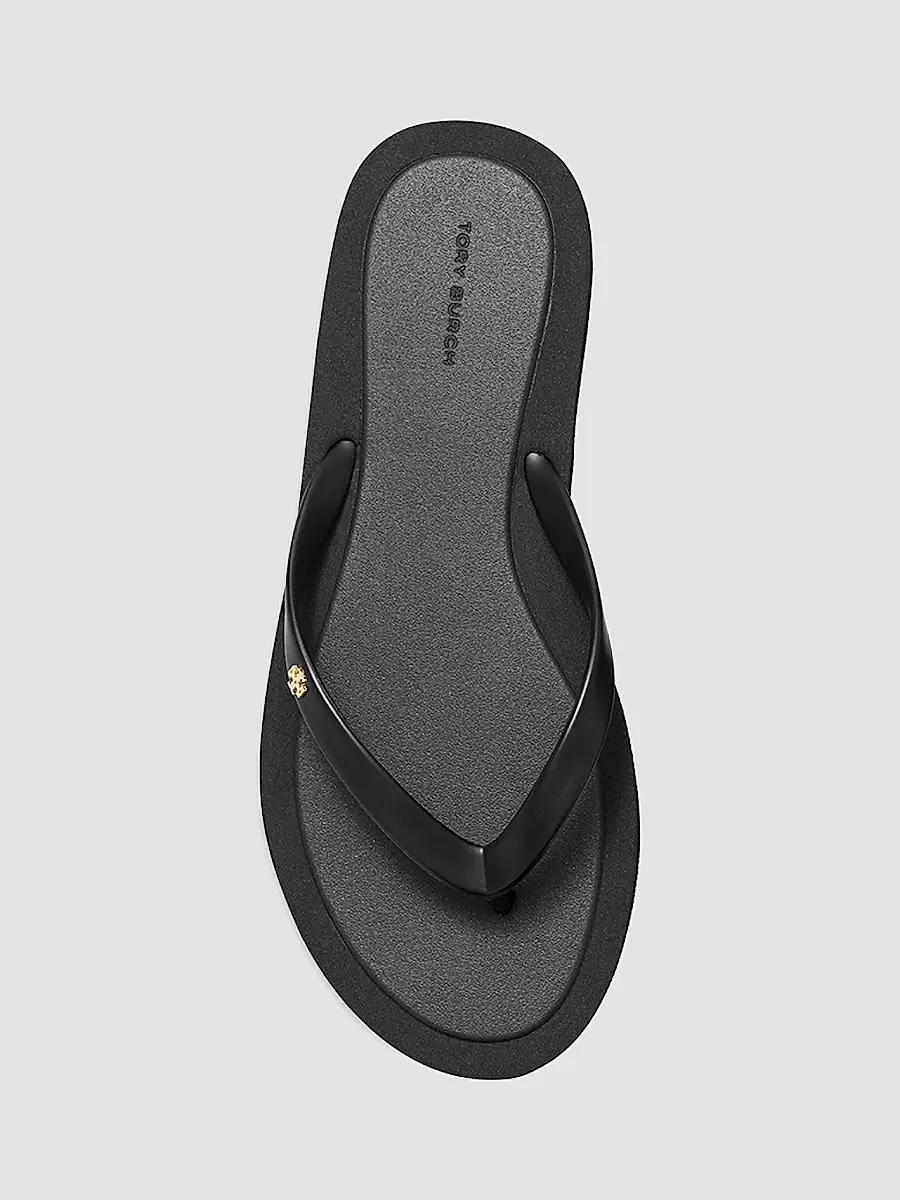 Tory Burch Women's Kira Logo Flip-Flops | Thumbnail 4 Tory Burch Women's Kira Logo Flip-Flops | Thumbnail 4