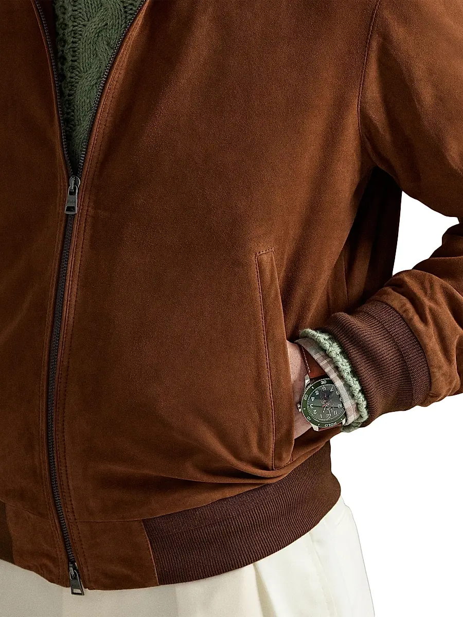 Polo Ralph Lauren Men's Classic Suede Jacket | Thumbnail 7 Polo Ralph Lauren Men's Classic Suede Jacket | Thumbnail 7