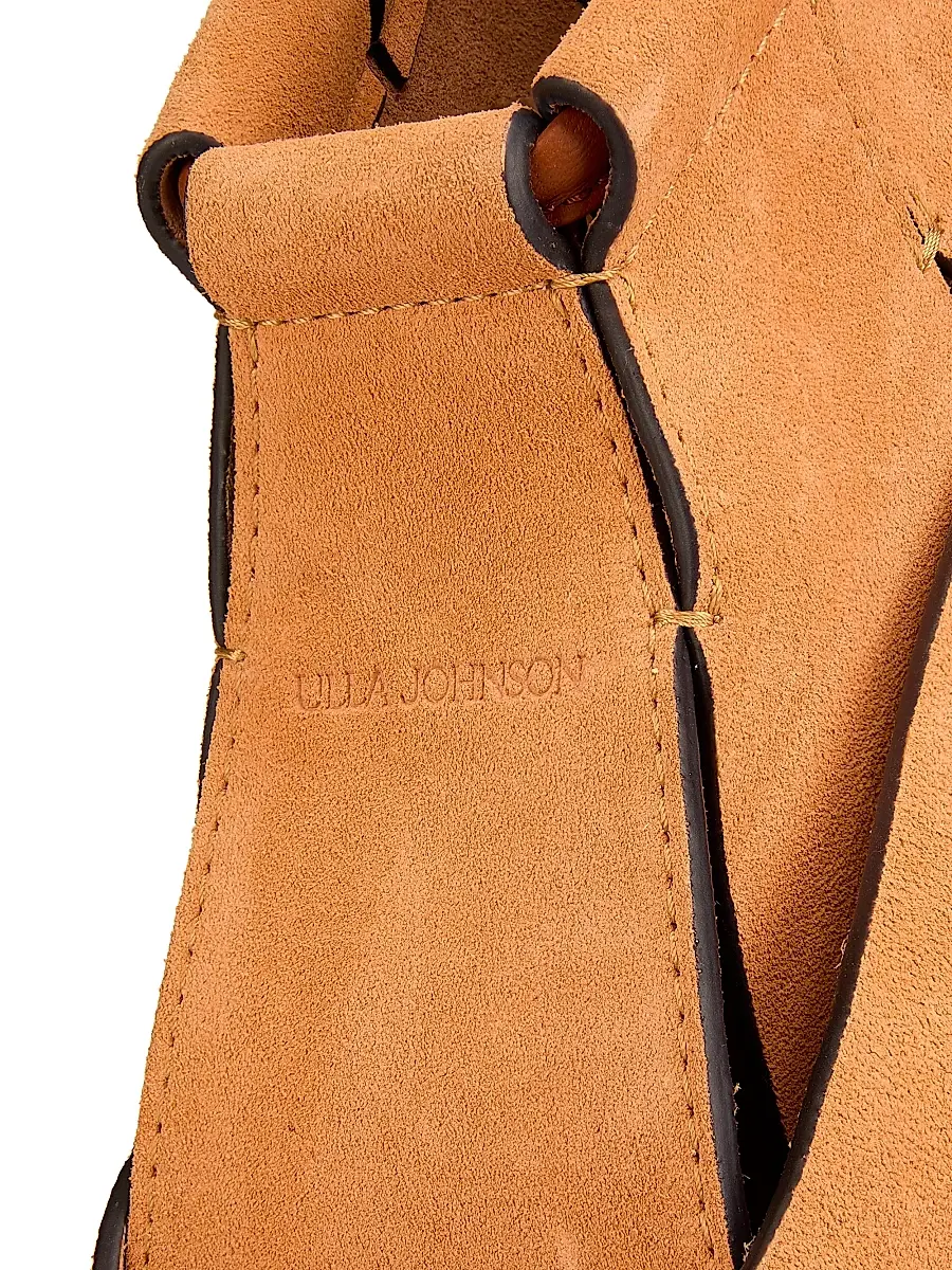 Ulla Johnson Women's Charlotte Basket-Weave Suede Tote Bag | Thumbnail 5 Ulla Johnson Women's Charlotte Basket-Weave Suede Tote Bag | Thumbnail 5
