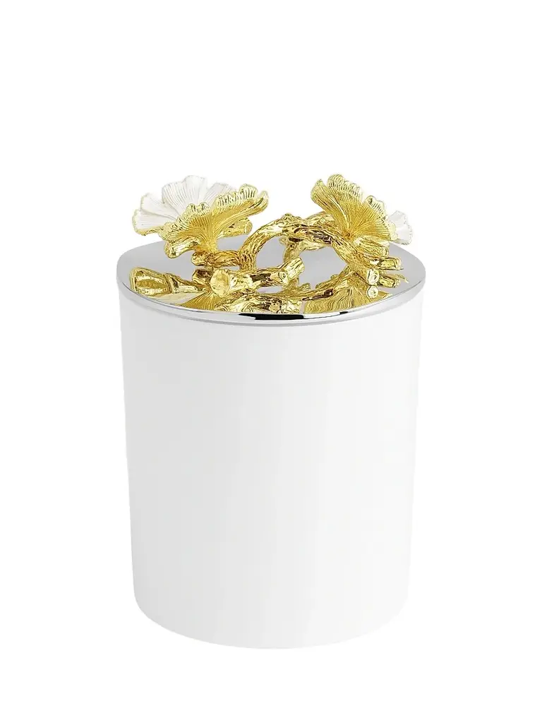 Michael Aram Butterfly Ginkgo Single-Wick Scented Candle | Image 1 Michael Aram Butterfly Ginkgo Single-Wick Scented Candle | Image 1