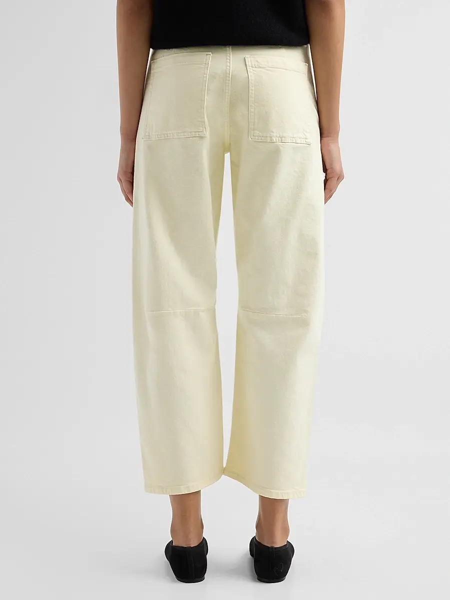 Co Women's Utility Twill Mid-Rise Pants | Thumbnail 3