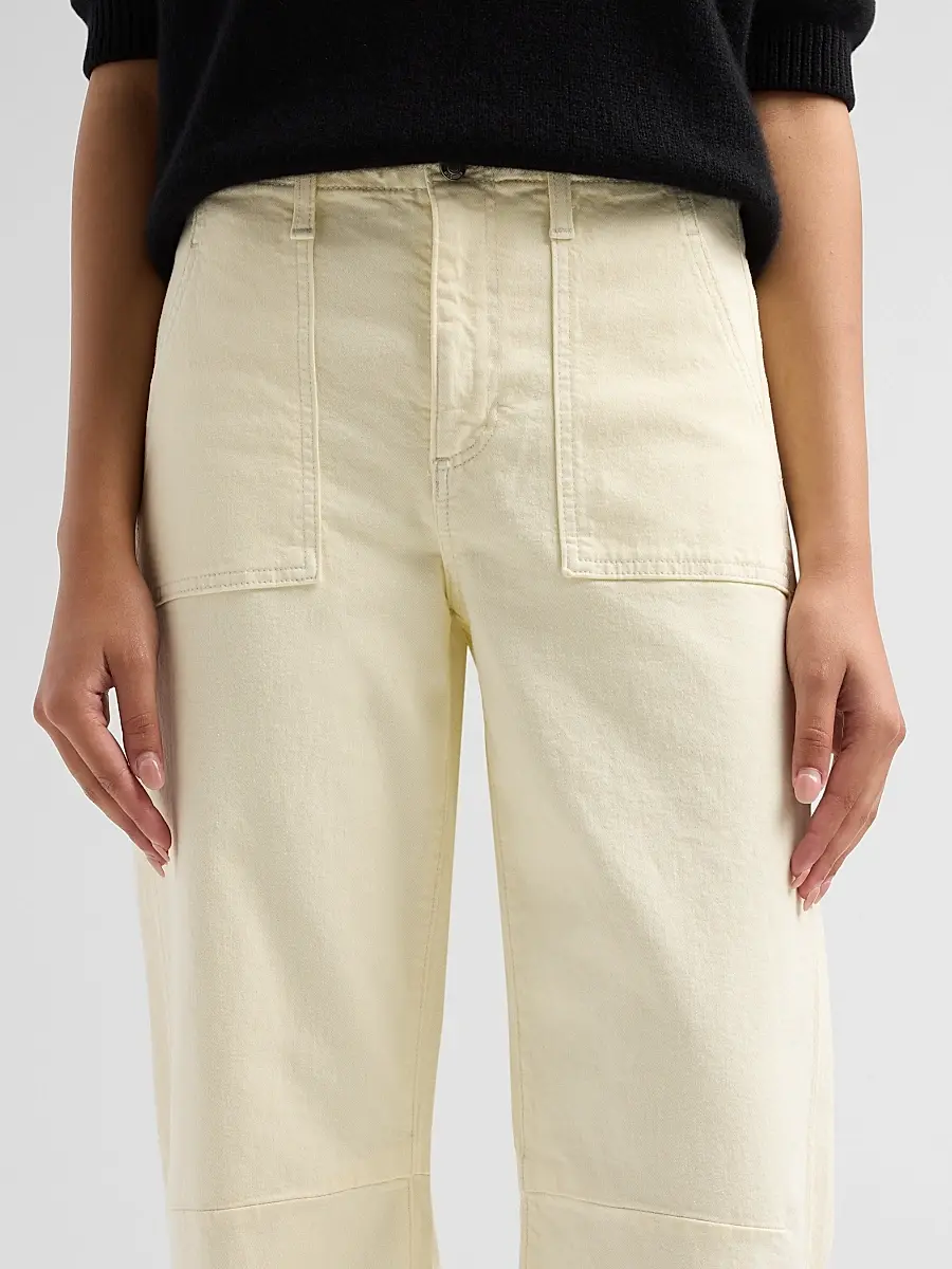 Co Women's Utility Twill Mid-Rise Pants | Thumbnail 5