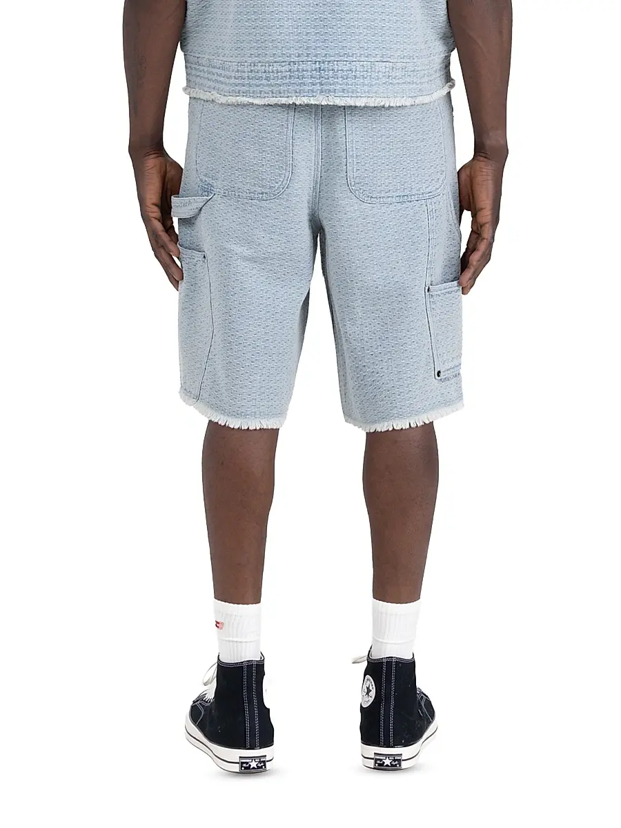 Honor The Gift Men's Raw-Edge Denim Shorts | Thumbnail 3 Honor The Gift Men's Raw-Edge Denim Shorts | Thumbnail 3