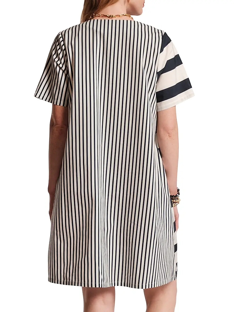 Frances Valentine Women's Schooner Splice Striped Minidress | Thumbnail 4 Frances Valentine Women's Schooner Splice Striped Minidress | Thumbnail 4