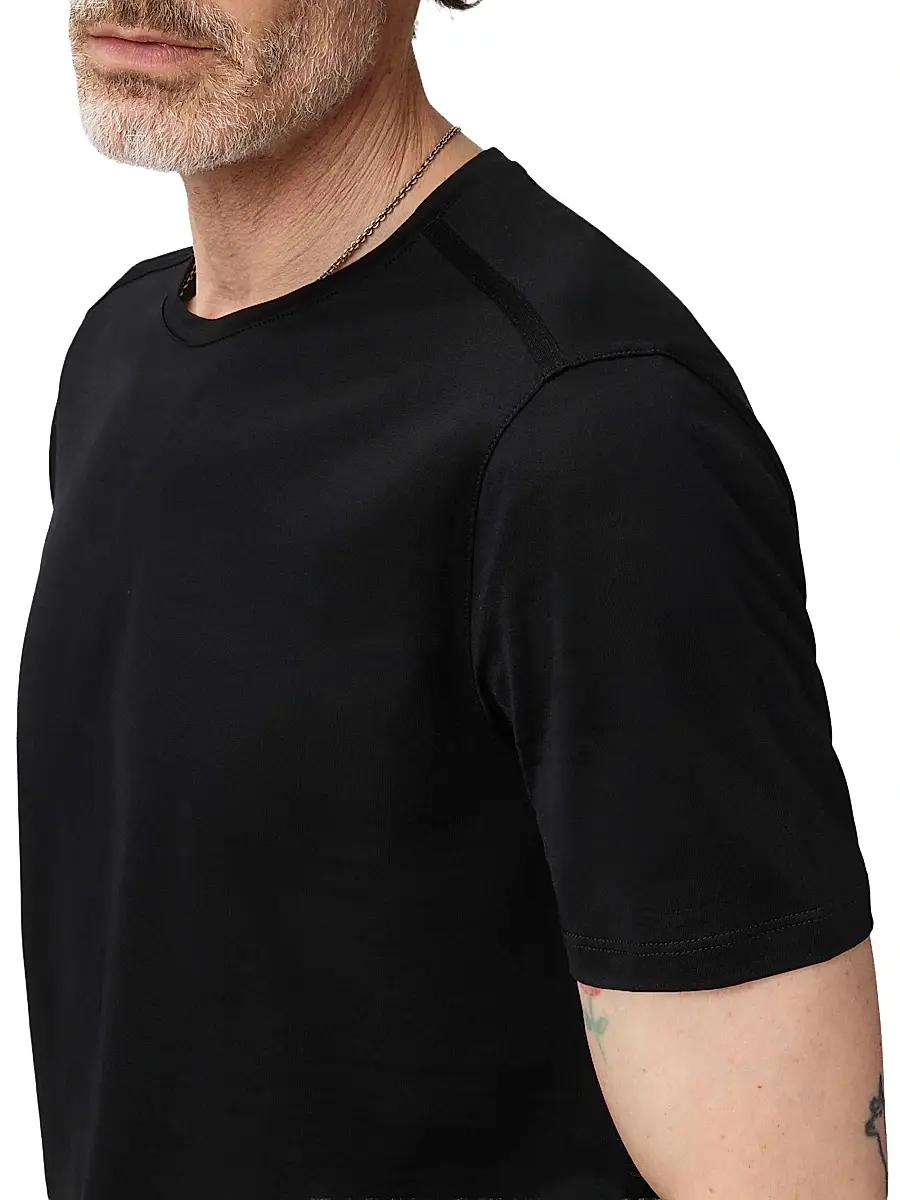 JOHN VARVATOS Men's Vero Cotton Crewneck T-Shirt | Thumbnail 6 JOHN VARVATOS Men's Vero Cotton Crewneck T-Shirt | Thumbnail 6