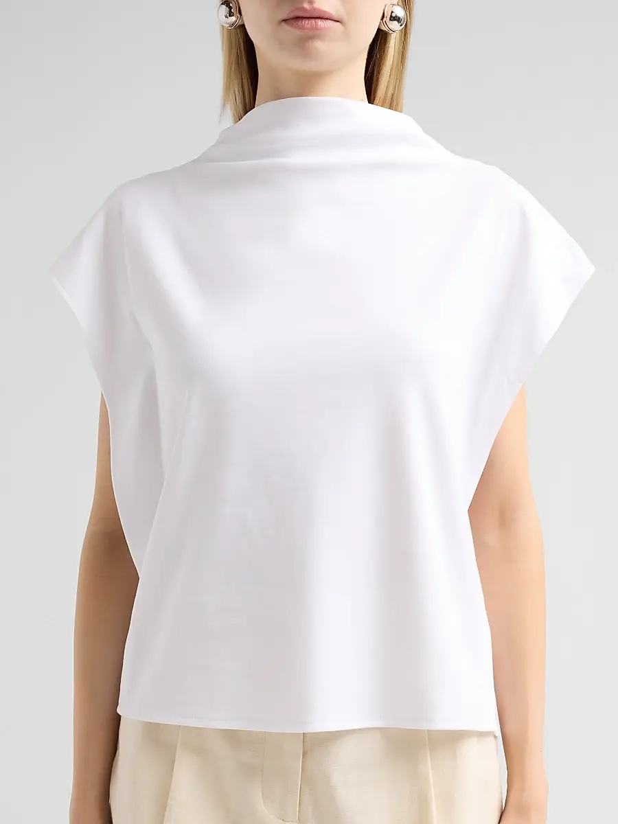TANYA TAYLOR Women's Adrien Draped Top | Thumbnail 5 TANYA TAYLOR Women's Adrien Draped Top | Thumbnail 5