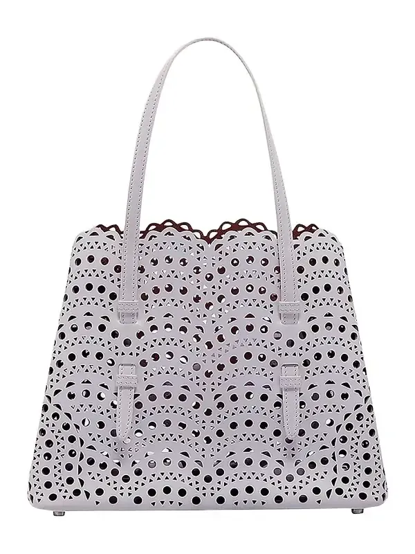 Alaïa Women's Mina 25 Perforated Leather Tote