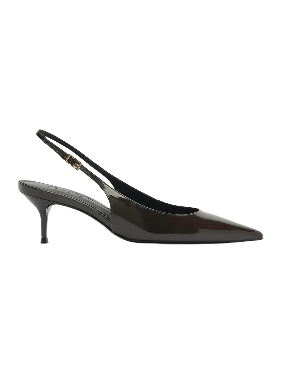 Women's Paola 65MM Patent Leather Slingback Pumps Women's Paola 65MM Patent Leather Slingback Pumps