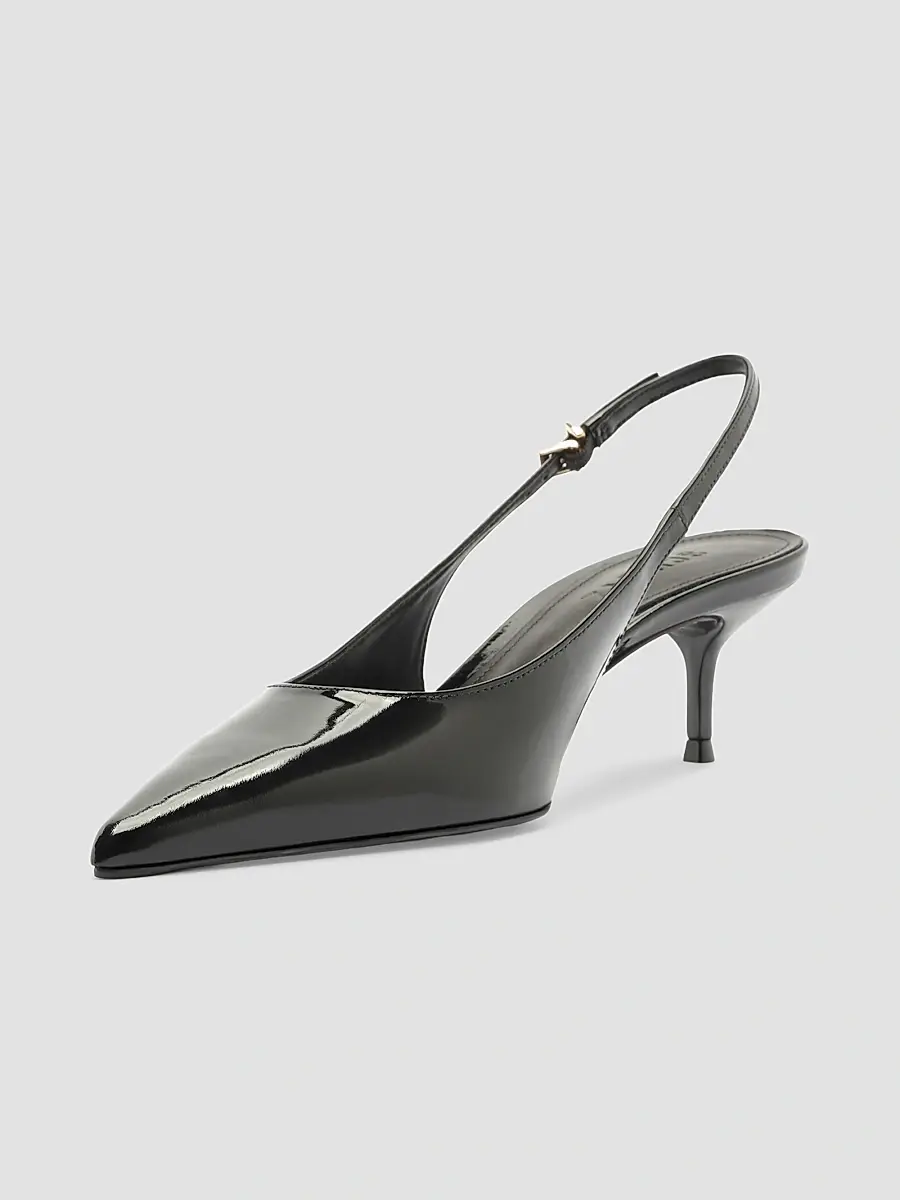 Schutz Women's Paola 65MM Patent Leather Slingback Pumps | Thumbnail 5 Schutz Women's Paola 65MM Patent Leather Slingback Pumps | Thumbnail 5