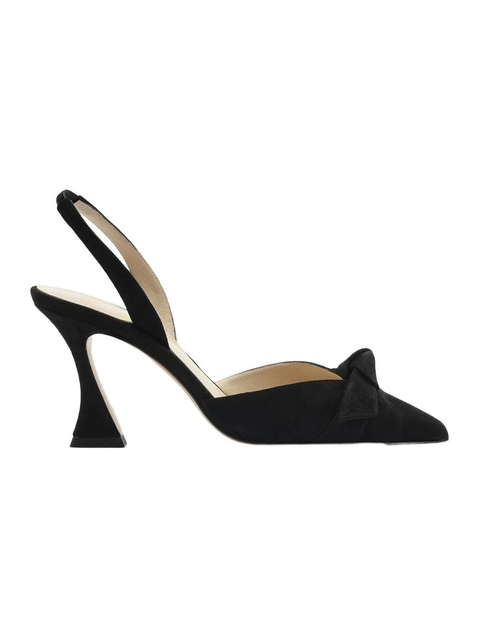 Women's Clarita 85MM Suede Slingback Pumps Women's Clarita 85MM Suede Slingback Pumps