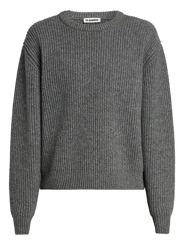 Men's Fisherman's Rib Knit Crewneck Sweater Men's Fisherman's Rib Knit Crewneck Sweater