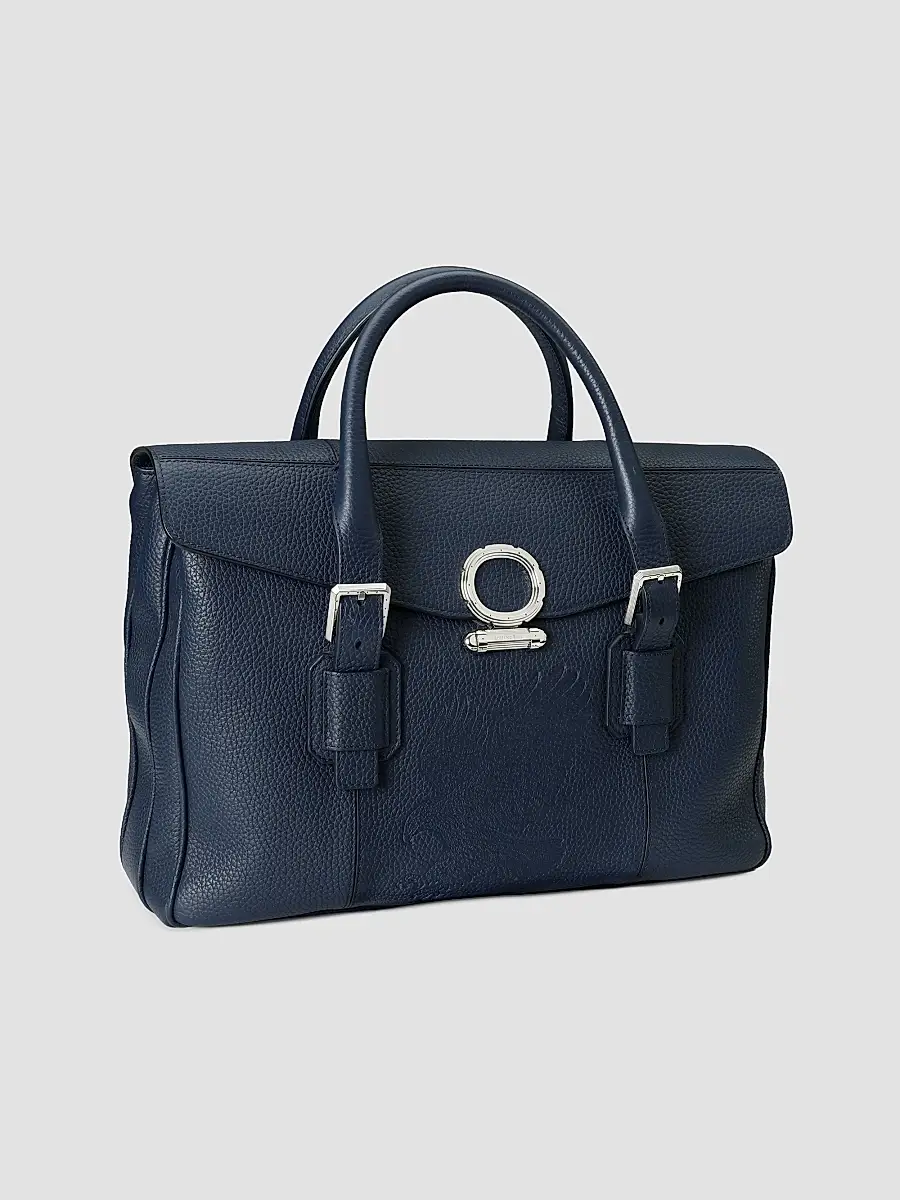 Stefano Ricci Men's Luxury Flap Calfskin Briefcase | Thumbnail 3