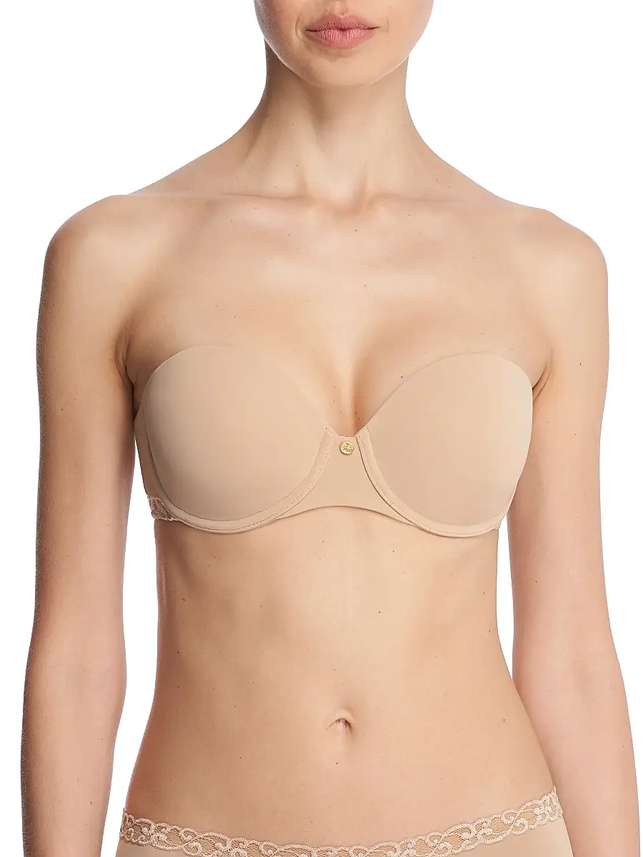 Natori Women's Pure Luxe Strapless Bra - Cafe - Size 38B | Image 1 Natori Women's Pure Luxe Strapless Bra - Cafe - Size 38B | Image 1