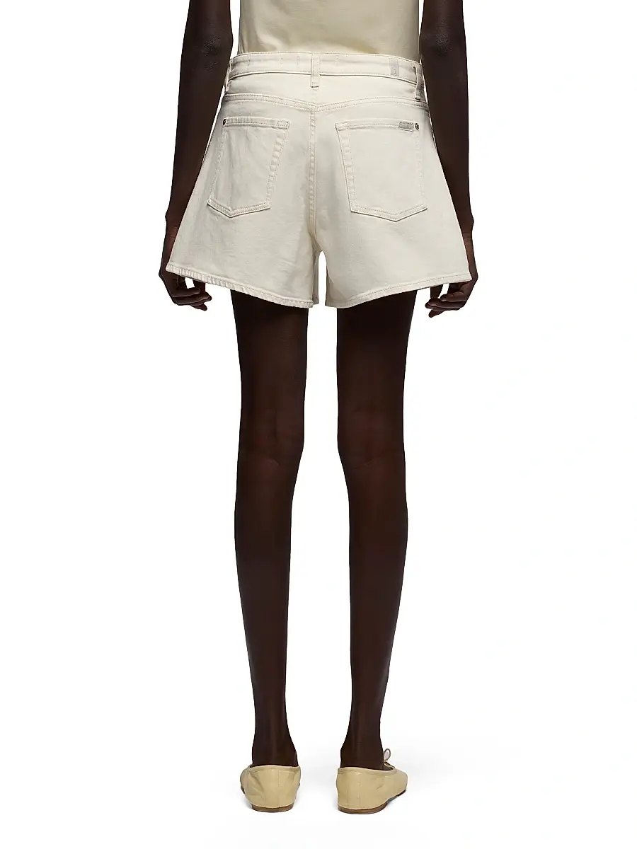 7 For All Mankind Women's Kori A-Line Denim Shorts | Thumbnail 5 7 For All Mankind Women's Kori A-Line Denim Shorts | Thumbnail 5