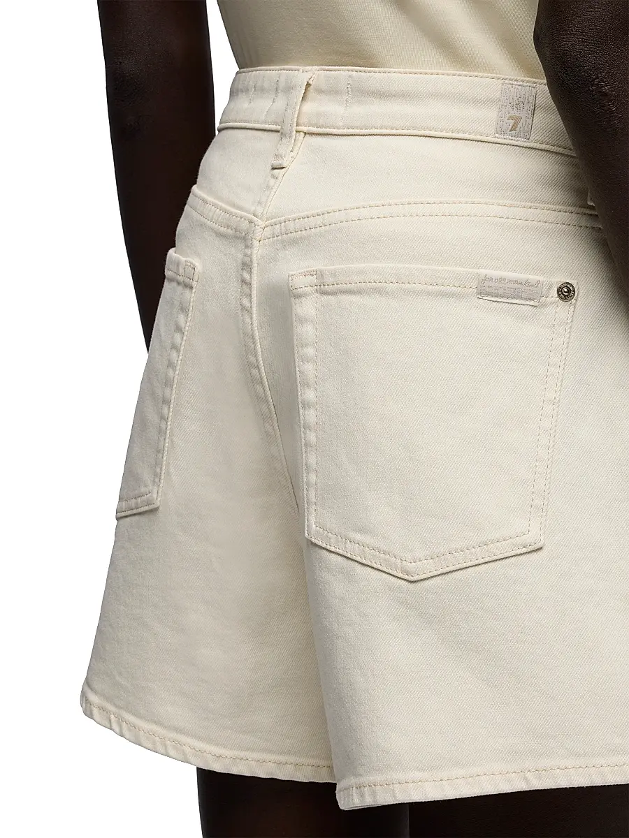7 For All Mankind Women's Kori A-Line Denim Shorts | Thumbnail 6 7 For All Mankind Women's Kori A-Line Denim Shorts | Thumbnail 6