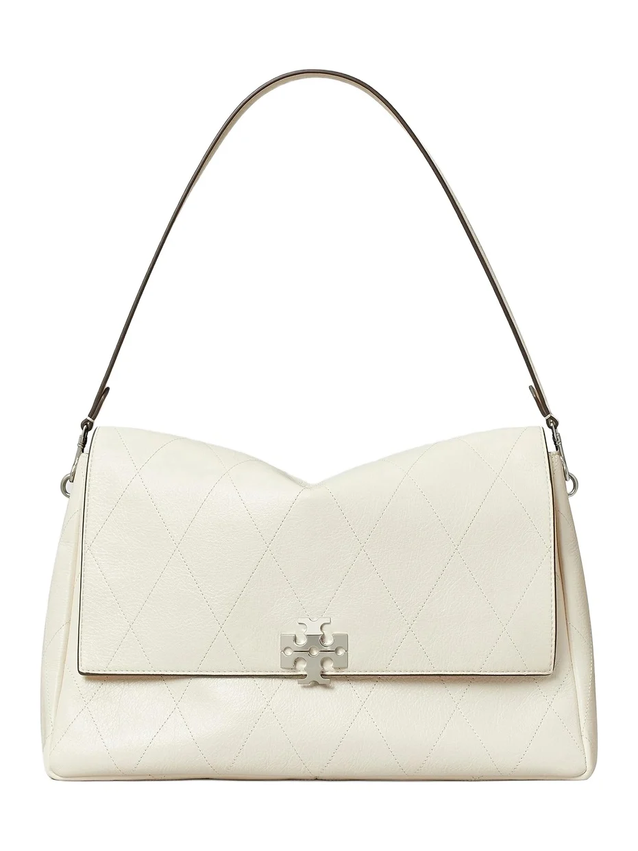 Women's Charlie Large Quilted Leather Shoulder Bag