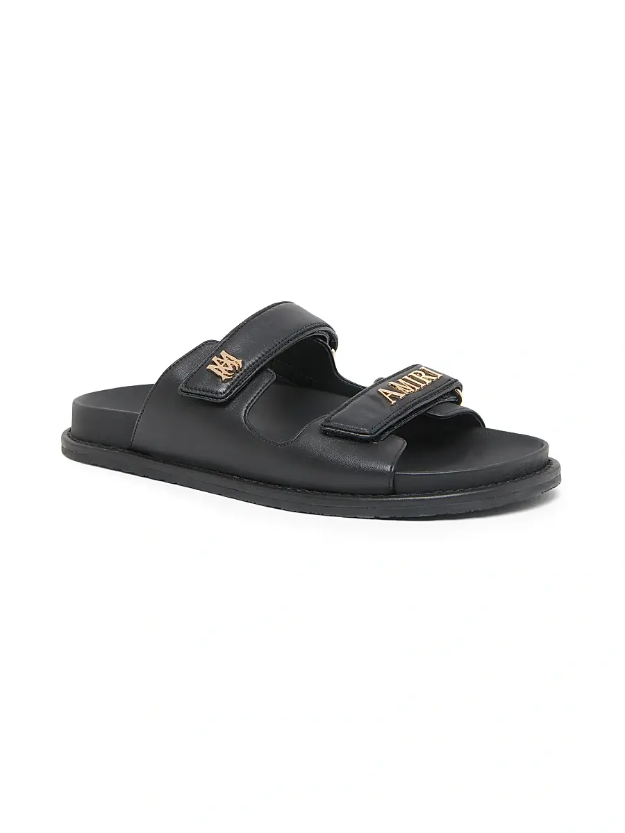AMIRI Women's Boardwalk Leather Two-Strap Sandals | Thumbnail 2 AMIRI Women's Boardwalk Leather Two-Strap Sandals | Thumbnail 2