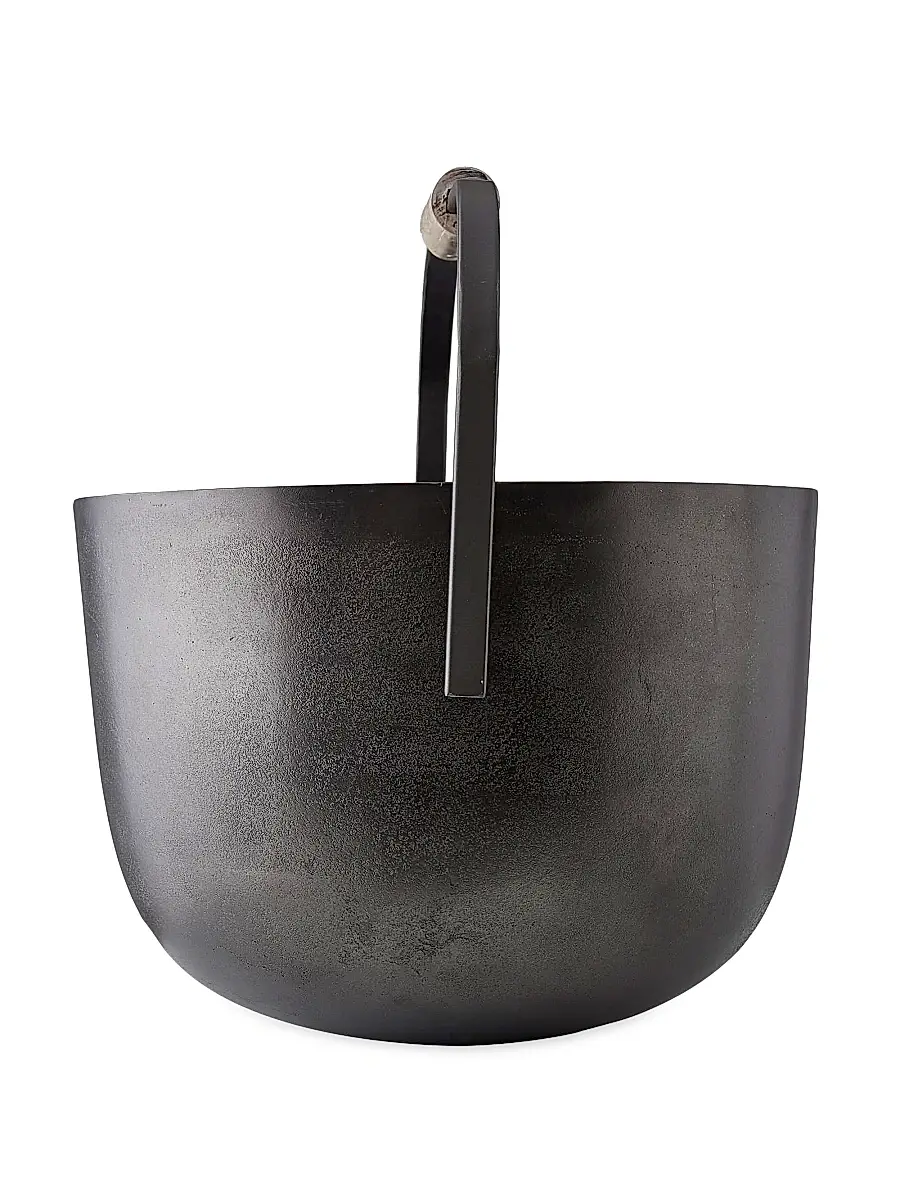 Arteriors Vermeer Firewood Basket | Thumbnail 3 Arteriors Vermeer Firewood Basket | Thumbnail 3