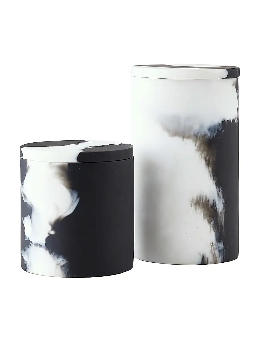 Arteriors Hollie 2-Piece Round Container Set | Thumbnail 4 Arteriors Hollie 2-Piece Round Container Set | Thumbnail 4