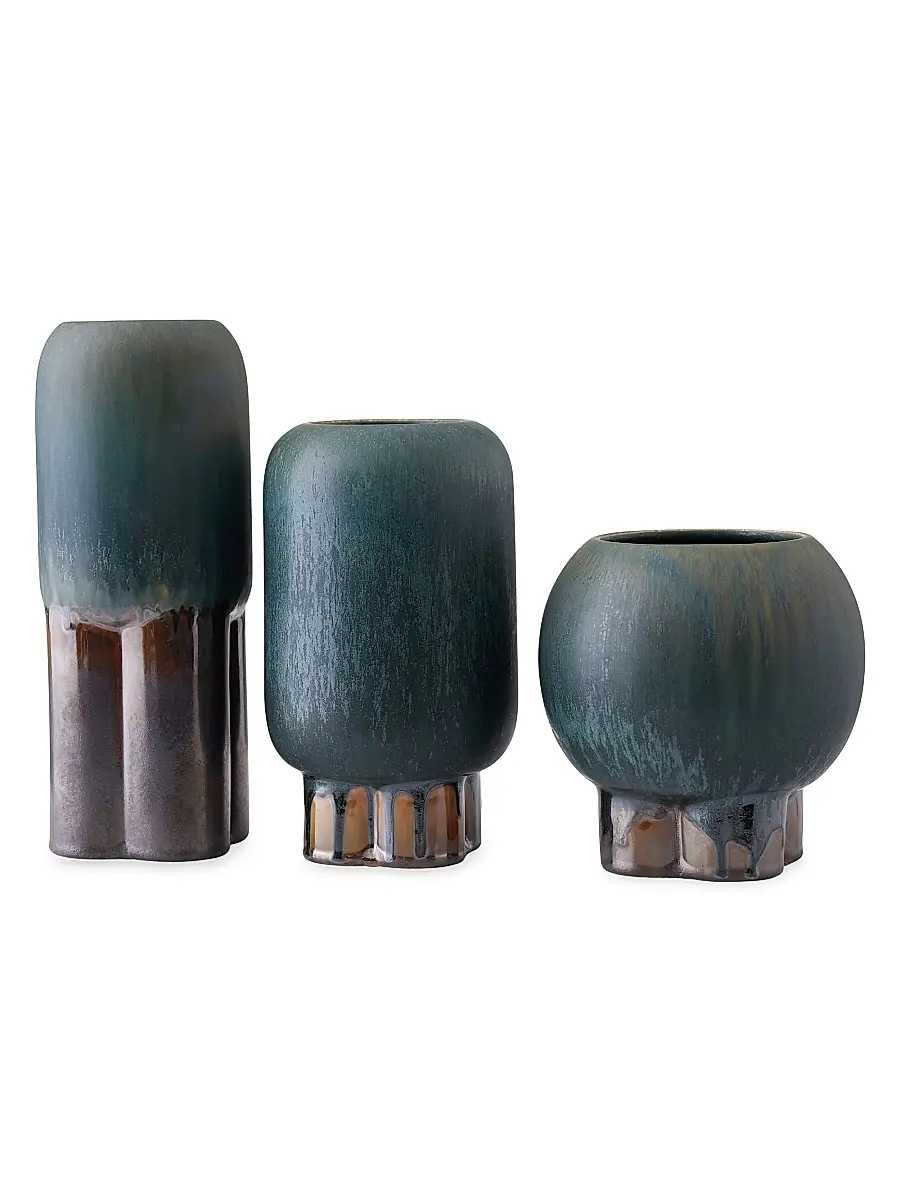 Arteriors Tutwell 3-Piece Vase Set | Thumbnail 2 Arteriors Tutwell 3-Piece Vase Set | Thumbnail 2