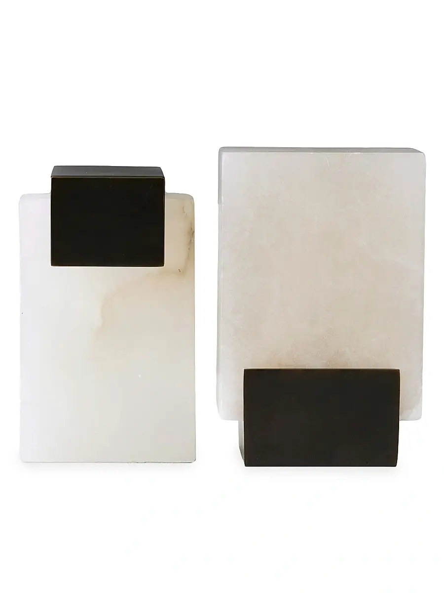 Arteriors Tolliver 2-Piece Bookend Set | Thumbnail 2 Arteriors Tolliver 2-Piece Bookend Set | Thumbnail 2