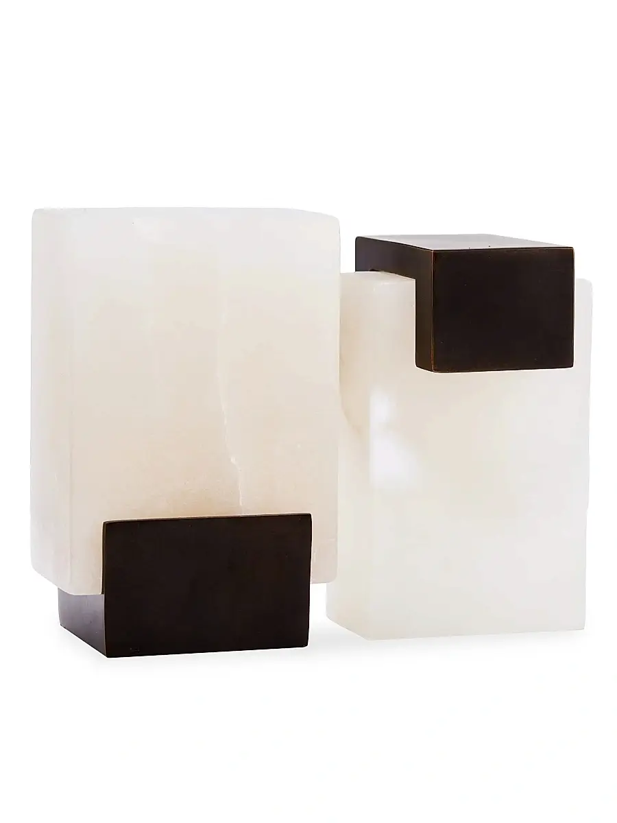 Arteriors Tolliver 2-Piece Bookend Set | Thumbnail 4 Arteriors Tolliver 2-Piece Bookend Set | Thumbnail 4
