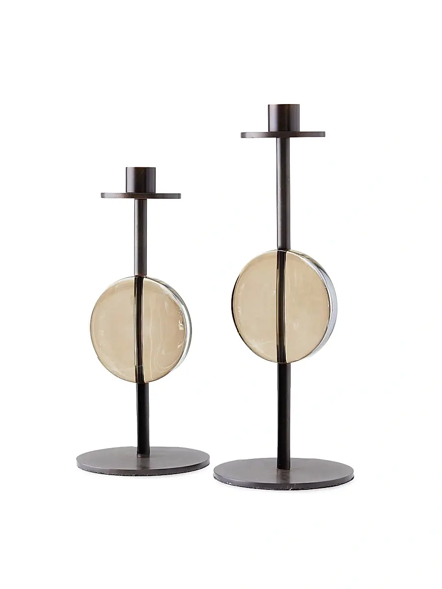 Arteriors Terrell 2-Piece Candleholder Set | Thumbnail 2 Arteriors Terrell 2-Piece Candleholder Set | Thumbnail 2